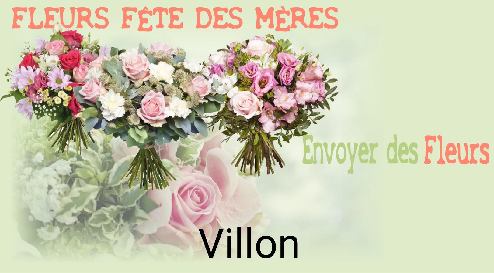 Bouquet de Fête des Mères livré à Villon